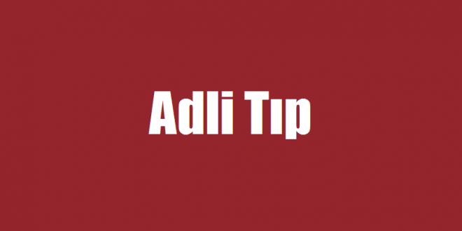 Adli Tıp