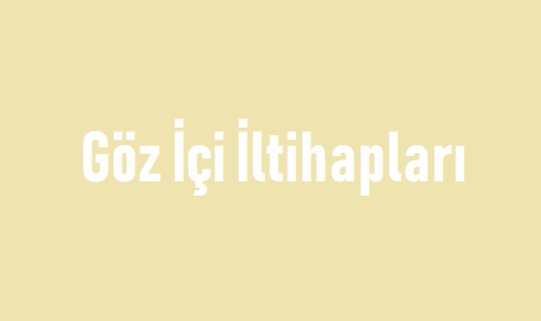 Göz İçi İltihapları