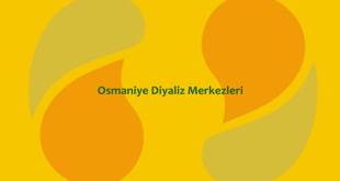 Osmaniye Diyaliz Merkezleri